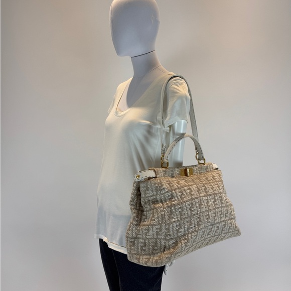 Fendi Zucca Peekaboo Large Bag - Picture 3 of 16
